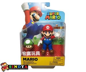 SUPER MARIO  - סופר מריו דמות מריו עם פטרייה אחת 40675