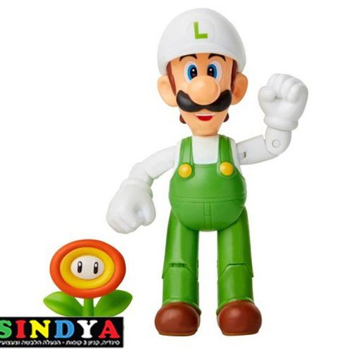 SUPER MARIO  - סופר מריו נינטנדו פייר לואיג'י עם גל פרח האש  40676