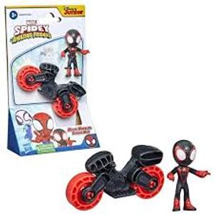 ספיידי - דמות+אופנוע - Spidey AMAZING FRIENDS