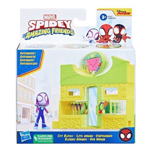 ספיידי - ספיידי סיטי בלוקס  Spidey AMAZINGF - 9344