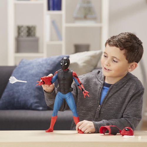 ספיידרמן - בובת ספיידרמן  ב 3 חליפות החלפה  - SPIDERMAN