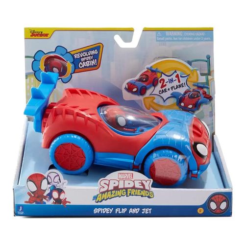ספיידי - רכב פליפ ג'ט 2 ב-1 - SPIDEY