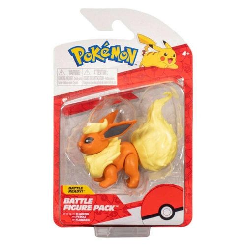 פוקימון - דמות פלאריון גובה 8 ס''מ – POKEMON FLAREON