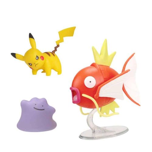 פוקימון - מארז קרבות דיטו מגיקארפ פיקאצ'ו - POKEMON Ditto, Pikachu, Magikarp