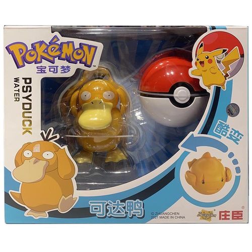 פוקימון - פוכדור ודמות פסידק - POKEMON PSYDUCK