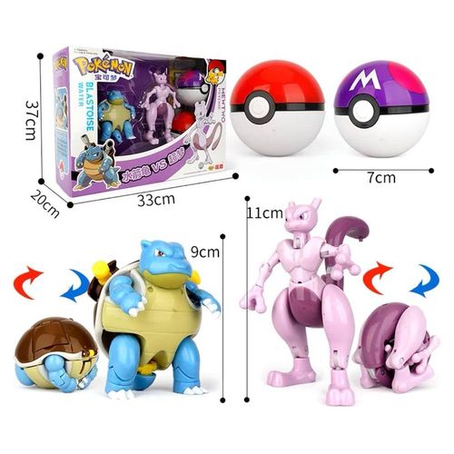 פוקימון - מארז בלסטויז נגד מיוטו - POKEMON BLASTOISE VS MEWTWO