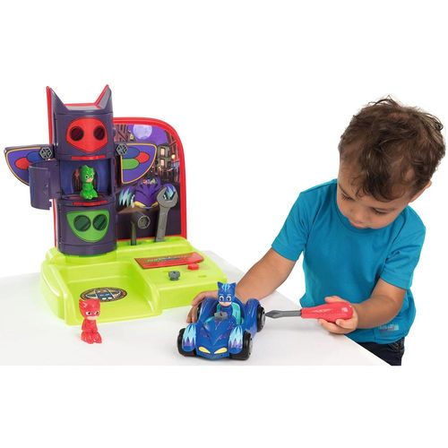 PJ מסכות בסיס סמובי עם ערכת בניית טוטם + 3 דמויות