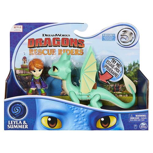 הדרקון הראשון שלי - לילה וסומר DRAGONS RESCUE RIDERS - LEYLA & SUMMER