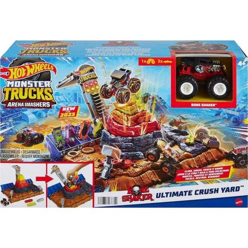 הוט ווילס - מאנסטר טראק  מארז חצר הריסוקים – HOT WHEELS HNB96