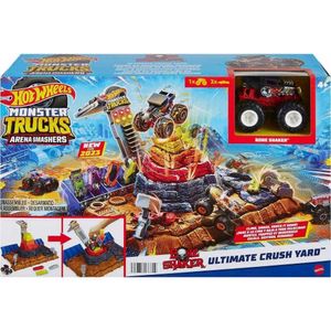 הוט ווילס - מאנסטר טראק  מארז חצר הריסוקים – HOT WHEELS HNB96