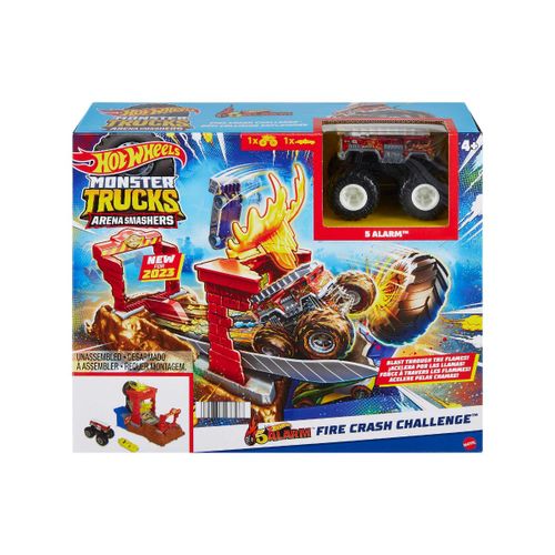 הוט ווילס - מאנסטר טראק התנגשות קפיצת האש - HOT WHEELS HNB87