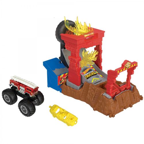 הוט ווילס - מאנסטר טראק התנגשות קפיצת האש - HOT WHEELS HNB87