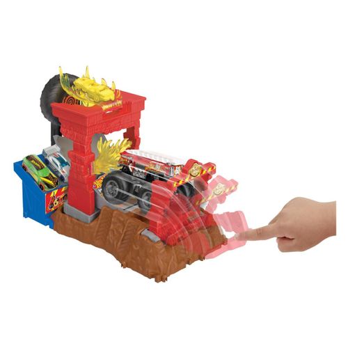 הוט ווילס - מאנסטר טראק התנגשות קפיצת האש - HOT WHEELS HNB87