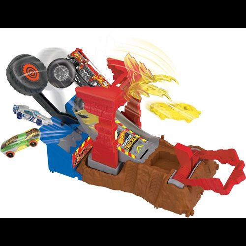 הוט ווילס - מאנסטר טראק התנגשות קפיצת האש - HOT WHEELS HNB87