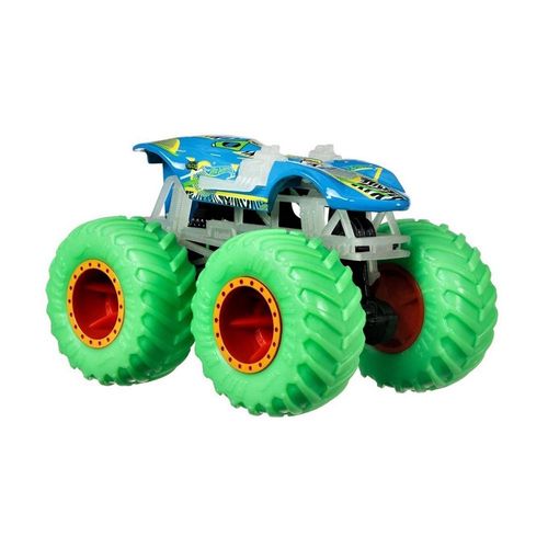 הוט ווילס - מאנסטר טראק כחול זוהר בחושך - Hot Wheels HCB52