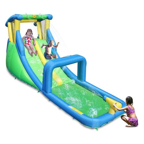 הפי הופ - פארק מים פלאשזון עם מגלשה כפולה דגם 9329 חדש - HAPPY HOP