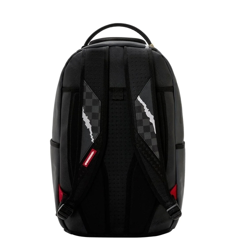 SPRAYGROUND תיק גב מטורף CENTER RIP REVEALING GRAY CHECK BACKPACK
