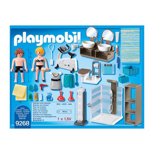 פליימוביל - חדר אמבטיה - PlayMobil City Life 9268