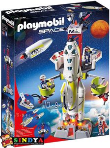 פליימוביל - רקטת המשימה עם אתר ההשקה  9488 Playmobil