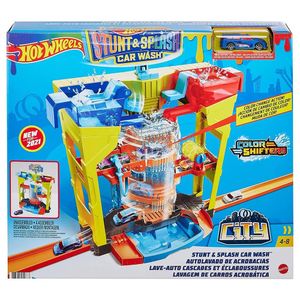 הוט ווילס - תחנת שטיפת מכוניות משנות צבעים - HOT WHEELS GRW37