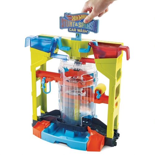 הוט ווילס - תחנת שטיפת מכוניות משנות צבעים - HOT WHEELS GRW37