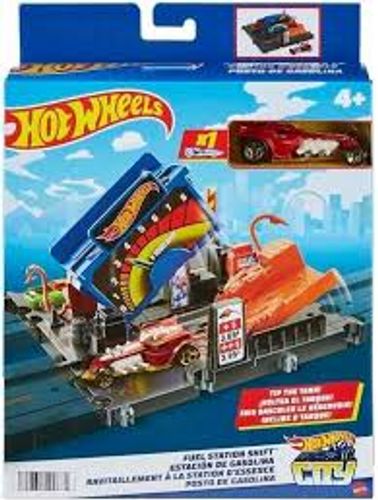 הוט ווילס - תחנת דלק מאטל - Mattel   HOT WHEELS HMD53