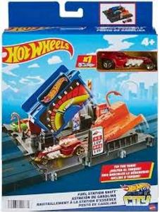 הוט ווילס - תחנת דלק מאטל - Mattel   HOT WHEELS HMD53