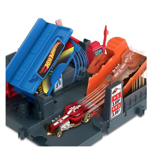 הוט ווילס - תחנת דלק מאטל - Mattel   HOT WHEELS HMD53