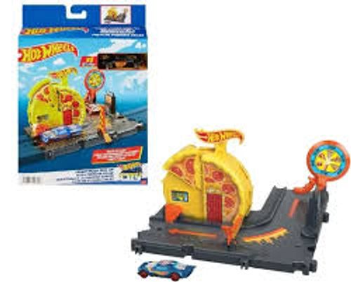 הוט ווילס - עיר חנות פיצה או תחנת תדלוק  - HOT WHEELS HMD53