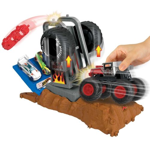 הוט ווילס - מאנסטר טראק מארז התנגשות – HOT WHEELS  HNB87