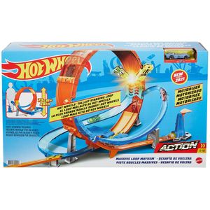 הוט ווילס - מסלול עם לולאה ענקית - HOT WHEELS GTV14