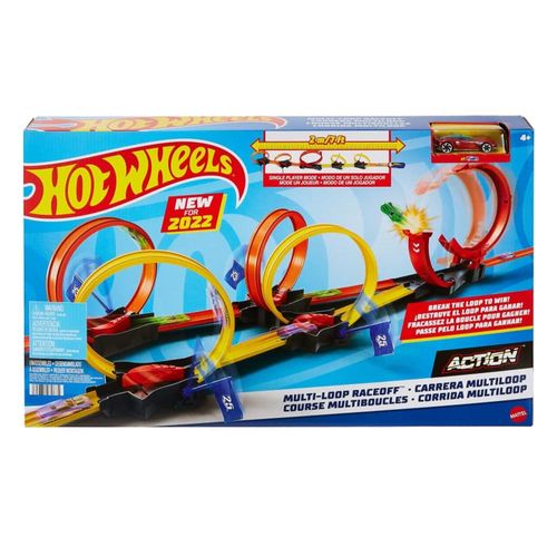 הוט ווילס - מסלול מירוצים מרובה לולאות - HOT WHEELS HDR83