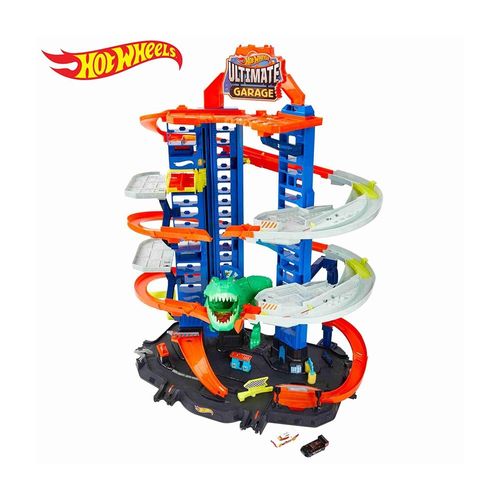 הוט ווילס - חניון מכוניות ענק עם טי רקס - HOT WHEELS GJL14