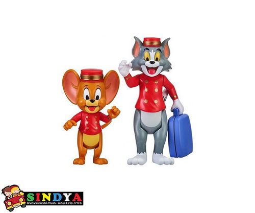 דמויות פלסטיק מקוריות - עובדים במלון- TOM & JERRY
