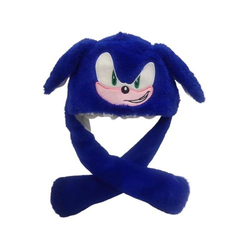 סוניק - כובע כחול עם אוזניים קופצות עם תאורה - SONIC