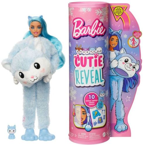 ברבי בובת ברבי קיוטי נצנצים זאבה - BARBIE CUTIE REVEAL