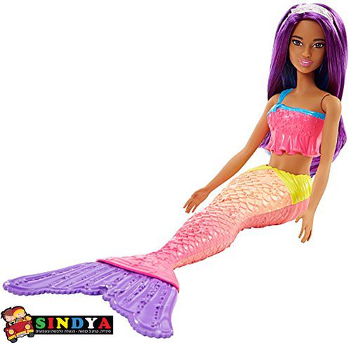 ברבי - בת הים FXT08 - כתומה - BARBIE