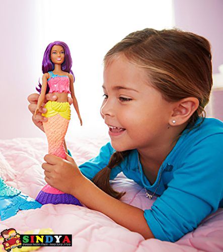 ברבי - בת הים FXT08 - כתומה - BARBIE