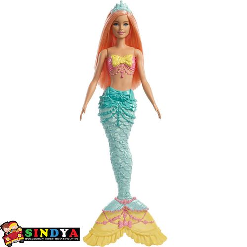 ברבי - בת הים FXT08 - טורקיז - BARBIE