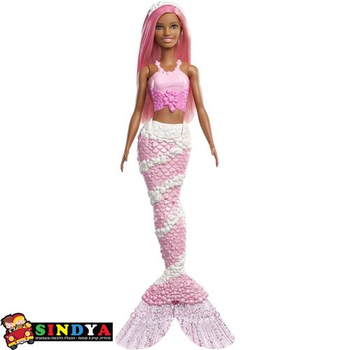ברבי - בת הים FXT08 - ורודה - BARBIE