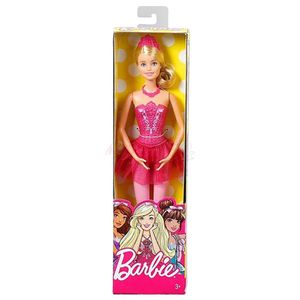 ברבי - בובה בלרינה DHM41 ורודה - BARBIE