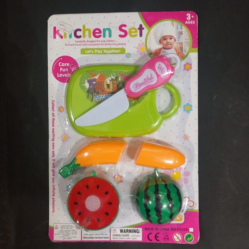 סט פירות חיתוך סקוץ בלוח מפלסטיק -164631 KITCHEN SET