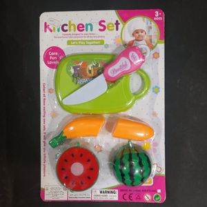 סט פירות חיתוך סקוץ בלוח מפלסטיק -164631 KITCHEN SET