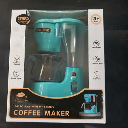 כלי מטבח מכונת קפה תכלת  סוללות 9604