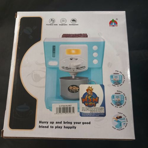כלי מטבח מכונת קפה אספרסו תכלת  סוללות 9607