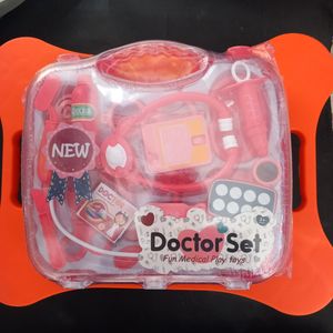 מזוודת רופא ורודה - DOCTOR FUN MEDICAL 88079 A