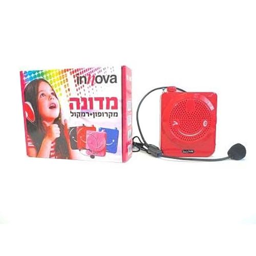 אינובה - רמקול נייד מדונה אדום - Innova