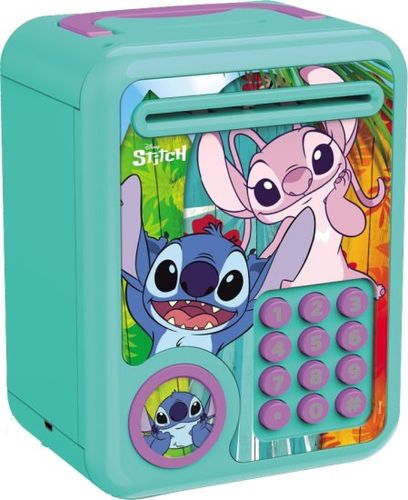 סטיץ -  כספת סטיץ עם צלילים וקוד סודי - STITCH 1025