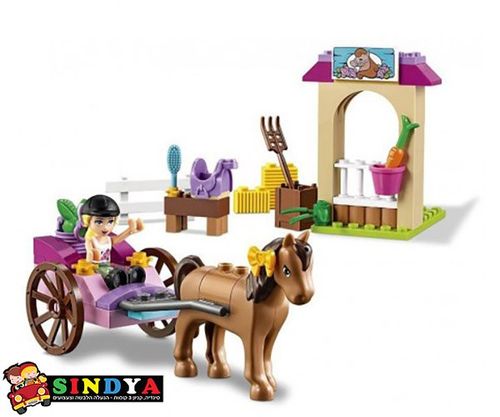 לגו ג'וניור כרכרת הסוסים של סטפני - LEGO JUNIORS 10726