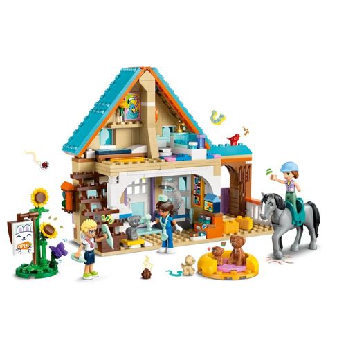 לגו חברות - מרפאה וטרינרית לסוסים וחיות מחמד - LEGO FRIENDS 42651